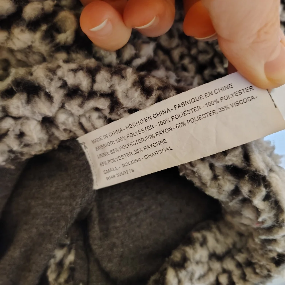 Altar'd State Cozy Sherpa pullover 1/2 zip - Picture 9 of 11